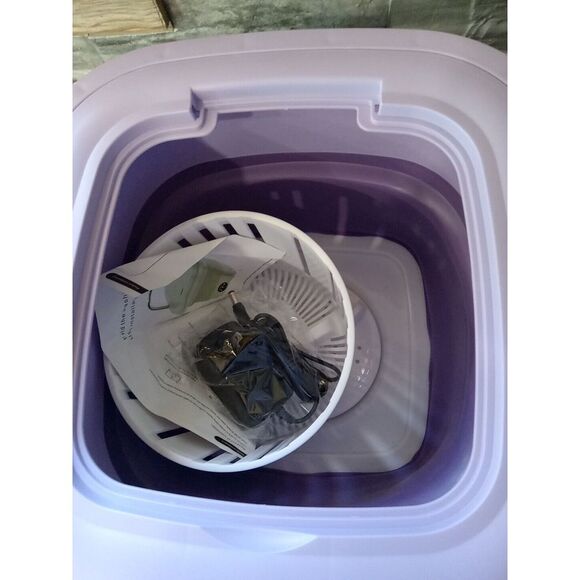 Mini Washing Machine 8L Folding Portable Sterilization Drying Laundry Machine - Picture 3 of 11